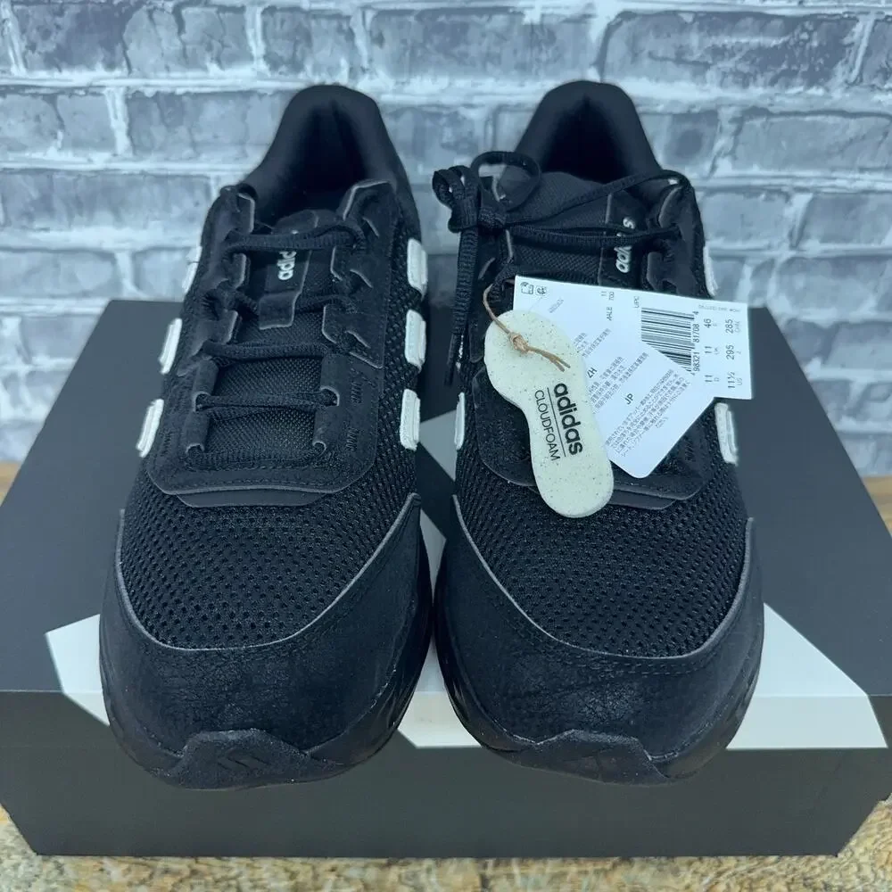 Adidas Astrastar Black White Cloudfoam Running Shoes JP5938 Mens Size 11.5 New